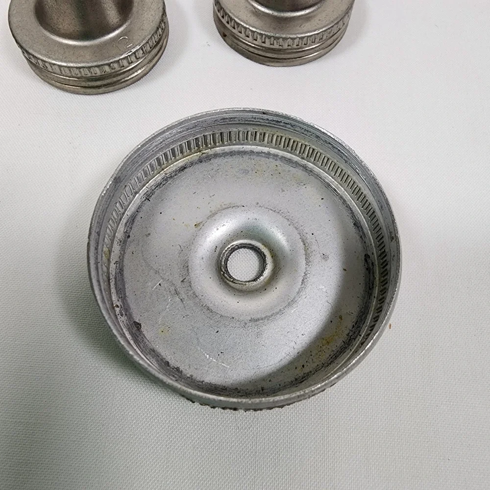 VINTAGE Cake Decorator Mirro Aluminum‎ Cookie Pastry 6 Tips Missing Press Handle
